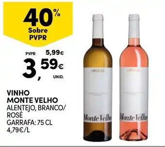 Continente vinho monte velho promoção