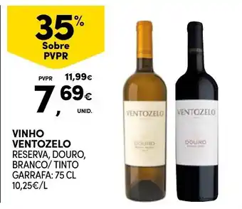 Continente Vinho ventozelo promoção