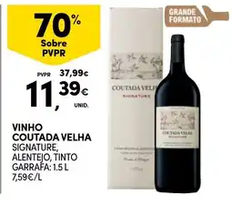 Continente Vinho coutada velha signature promoção