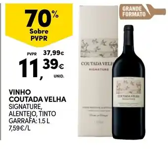 Continente Vinho coutada velha signature promoção
