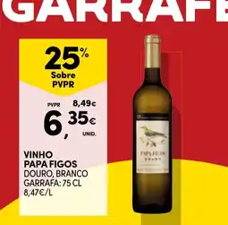 Continente vinho papa figos promoção