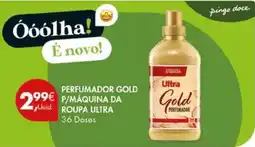 Pingo Doce Perfumador gold p/máquina da roupa ultra promoção