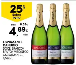 Continente Espumante Danúbio promoção
