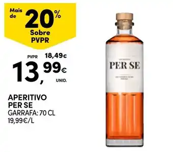 Continente Aperitivo per se promoção