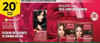 Continente garnier color sensation promoção