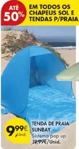 Pingo Doce Tenda de praia sunbay promoção