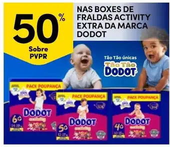 Continente Fraldas activity dodot promoção