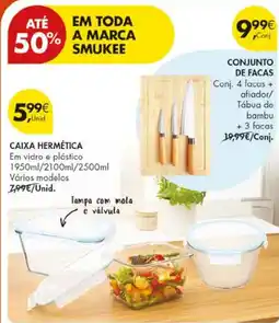 Pingo Doce Caixa hermética smukee promoção