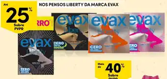 Continente pensos liberty da marca evax promoção