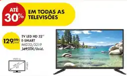 Pingo Doce Tv led hd 32" e-smart promoção