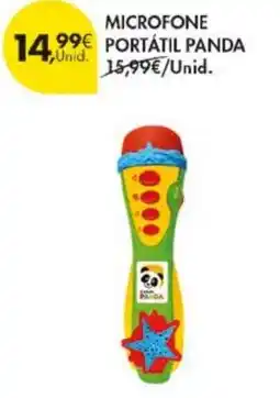 Pingo Doce Microfone portátil panda promoção