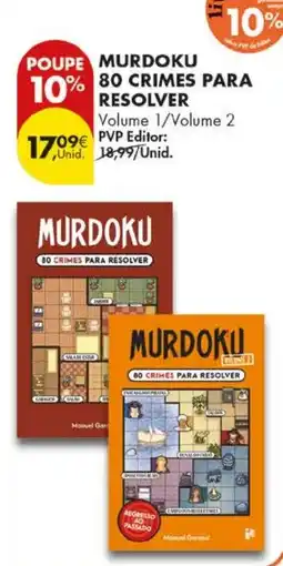 Pingo Doce Murdoku 80 crimes para resolver promoção