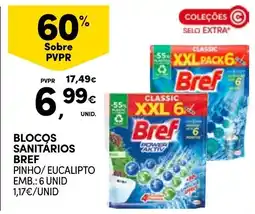 Continente Blocos sanitários bref pinho/eucalipto promoção