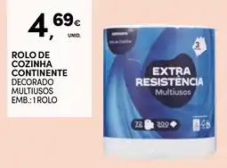 Continente Rolos de cozinha continente decorado multiusos promoção