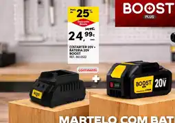 Continente Starter 20v + bateria 20v boost promoção