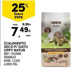 Continente Alimento seco p/ gato uppy natur promoção