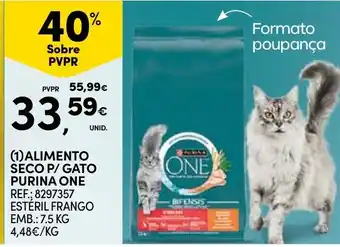 Alimento seco p/ gato purina one