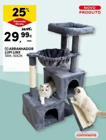 Continente arranhador lupi linx promoção