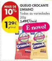 Pingo Doce Limiano - queijo crocante promoção
