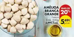 Pingo Doce Ameijoa branca grande promoção
