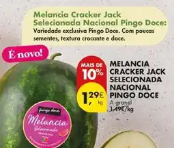 Pingo Doce Nacional - melancia cracker jack selecionada pingo promoção