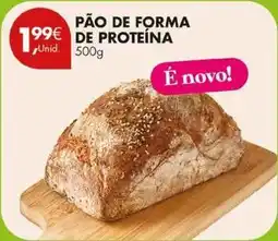 Pingo Doce Forma+ - pão de forma de proteina promoção