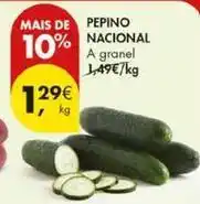 Pingo Doce A+ - pepino nacional promoção