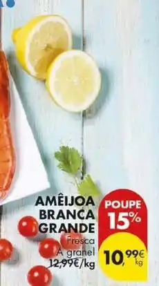 Pingo Doce Ameijoa poupé promoção