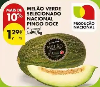 Pingo Doce Pingo doce - melão verde selecionado nacional promoção