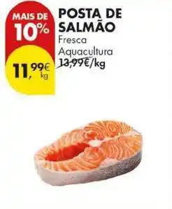 Pingo Doce Aquacultura - posta de salmão promoção