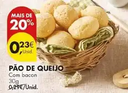 Pingo Doce com - pão de queijo promoção