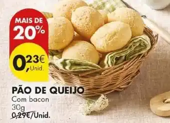 Pingo Doce com - pão de queijo promoção