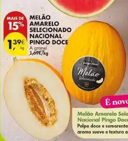 Pingo Doce A+ - melao amarelo selecionado nacional pingo doce promoção