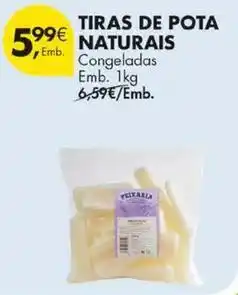 Pingo Doce Naturnés - tiras de pota promoção