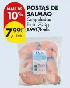 Pingo Doce Postas de salmão promoção