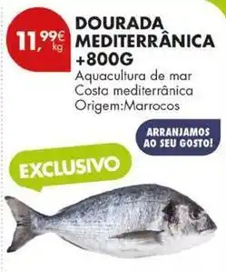 Pingo Doce Aquacultura - dourada mediterránica promoção