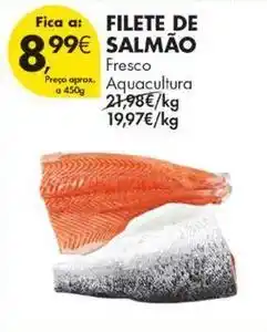 Pingo Doce A+ - filete de salmão promoção