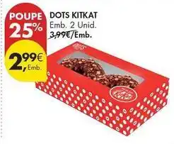 Pingo Doce Kit kat - dots promoção