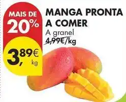 Pingo Doce A+ - manga pronta a comer promoção