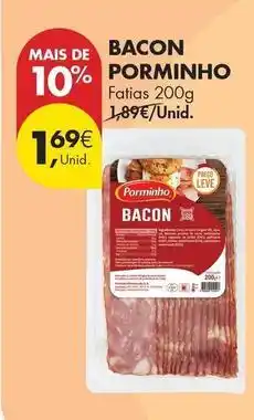 Pingo Doce Porminho - bacon promoção