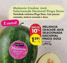 Pingo Doce Nacional - melancia cracker jack promoção