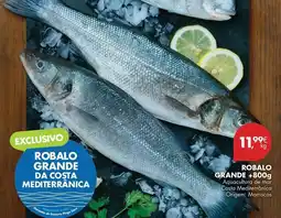 Pingo Doce Aquacultura - robalo grande +800g promoção
