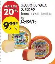 Pingo Doce D. pedro - queijo de vaca promoção
