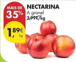 Pingo Doce A+ - nectarina promoção