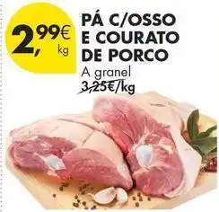 Pingo Doce A+ - pà c/osso e courato de porco promoção