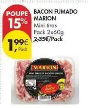 Pingo Doce Marion - bacon fumado promoção