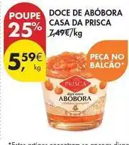 Pingo Doce Prisca - doce de abóbora casa da prisca promoção