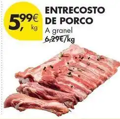 Pingo Doce A+ - entrecosto de porco promoção