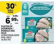 Continente Bom dia Iglo - filetes de dourada/robalo asc promoção
