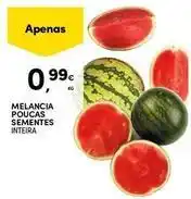 Continente Bom dia Melancia poucas sementes promoção